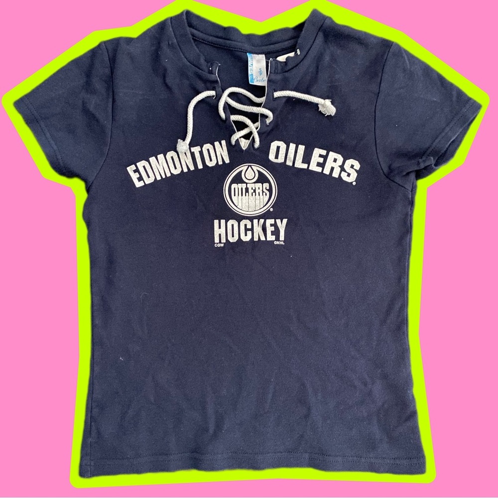 Vintage Y2K NHL Edmonton Oilers Tee
